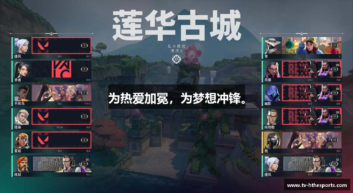 为热爱加冕，为梦想冲锋。